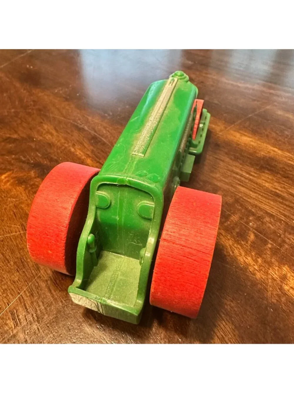 Vintage Hubley Diesel Steam Roller Plastic